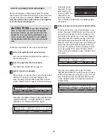 Preview for 17 page of NordicTrack 3500 Treadmill User Manual