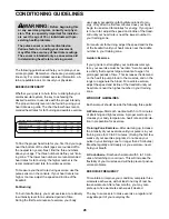 Preview for 28 page of NordicTrack 5100 R Treadmill User Manual