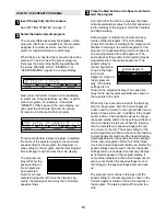 Preview for 14 page of NordicTrack 5200r Treadmill User Manual