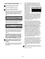 Preview for 16 page of NordicTrack 5200r Treadmill User Manual