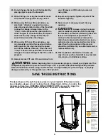 Preview for 4 page of NordicTrack 5500 R NTL19940 User Manual