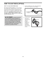 Preview for 14 page of NordicTrack 600 Zne Elliptical Manual