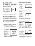 Preview for 18 page of NordicTrack 600 Zne Elliptical Manual