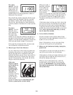 Preview for 19 page of NordicTrack 600 Zne Elliptical Manual