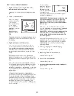 Preview for 20 page of NordicTrack 600 Zne Elliptical Manual