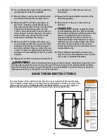 Preview for 4 page of NordicTrack 7200r Treadmill User Manual