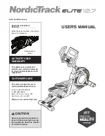 Предварительный просмотр 1 страницы NordicTrack 831.23954.1 User Manual