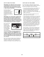 Предварительный просмотр 20 страницы NordicTrack 831.24934.0 Manual