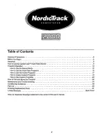 Preview for 2 page of NordicTrack 831.29882 User Manual