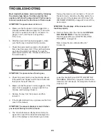 Предварительный просмотр 24 страницы NordicTrack 910 Zlt Cwl Treadmill User Manual