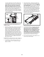 Предварительный просмотр 25 страницы NordicTrack 910 Zlt Cwl Treadmill User Manual