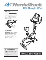 Preview for 1 page of NordicTrack 9600 Bike (Italian) Manuale D'Istruzioni