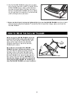 Preview for 10 page of NordicTrack 9600 INCLINE TRAINER User Manual