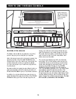 Preview for 14 page of NordicTrack 9600 INCLINE TRAINER User Manual