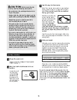 Preview for 15 page of NordicTrack 9600 INCLINE TRAINER User Manual