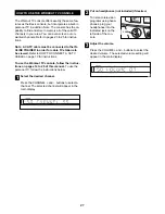 Preview for 28 page of NordicTrack 9600 INCLINE TRAINER User Manual