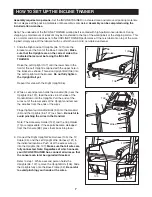 Предварительный просмотр 8 страницы NordicTrack 9800 I Treadmill User Manual