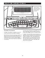 Предварительный просмотр 14 страницы NordicTrack 9800 I Treadmill User Manual