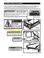 Preview for 7 page of NordicTrack 9800 Spain Treadmill Manual