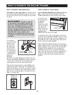 Preview for 12 page of NordicTrack 9800 Spain Treadmill Manual