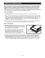 Preview for 29 page of NordicTrack 9800 Spain Treadmill Manual