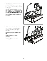 Preview for 12 page of NordicTrack A.c.t. 7 Elliptical Manual