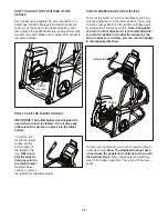 Preview for 17 page of NordicTrack A.C.T. NTEL71615 User Manual