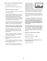 Preview for 18 page of NordicTrack A2350 User Manual