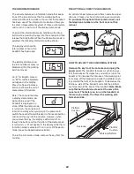 Preview for 22 page of NordicTrack A2350 User Manual