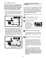 Preview for 21 page of NordicTrack Apex 4100 User Manual