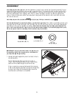 Preview for 6 page of NordicTrack Apex 4600 Treadmill User Manual