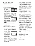 Preview for 17 page of NordicTrack Apex 4600 Treadmill User Manual