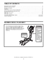 Preview for 2 page of NordicTrack AudioStrider 600 User Manual