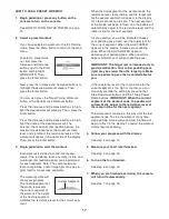 Preview for 17 page of NordicTrack Audiostrider 990 Pro Elliptical User Manual