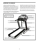 Preview for 6 page of NordicTrack C 1750 Pro Treadmill Manual