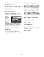 Preview for 21 page of NordicTrack C 1750 Pro Treadmill Manual