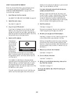 Preview for 22 page of NordicTrack C 1750 Pro Treadmill Manual