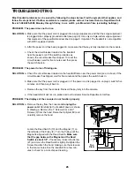 Preview for 26 page of NordicTrack C 2200 User Manual