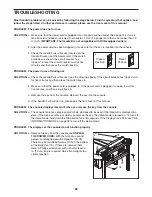 Preview for 26 page of NordicTrack C 2500 User Manual