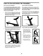 Preview for 28 page of NordicTrack C 320i User Manual