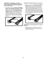 Preview for 31 page of NordicTrack C 320i User Manual