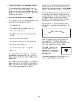 Preview for 21 page of NordicTrack C 630 NTL16914.0 User Manual