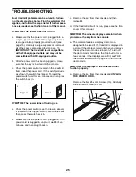 Preview for 25 page of NordicTrack C 700 User Manual