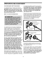 Preview for 8 page of NordicTrack C1800 User Manual