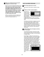 Preview for 12 page of NordicTrack C1800 User Manual