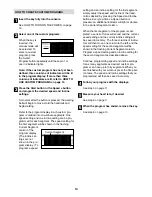 Preview for 14 page of NordicTrack C1800 User Manual