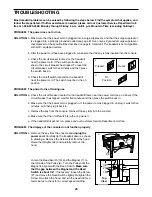 Preview for 23 page of NordicTrack C1800 User Manual