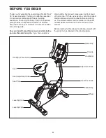 Preview for 4 page of NordicTrack C2 Si Bike User Manual