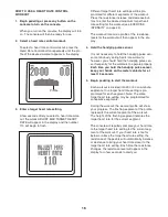 Preview for 16 page of NordicTrack C2 Si Bike User Manual