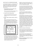 Preview for 19 page of NordicTrack C2 Si Bike User Manual